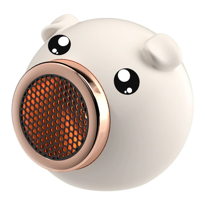 Otthoni asztali mini elektromos fűtőtest, aranyos kismalac [bézs]