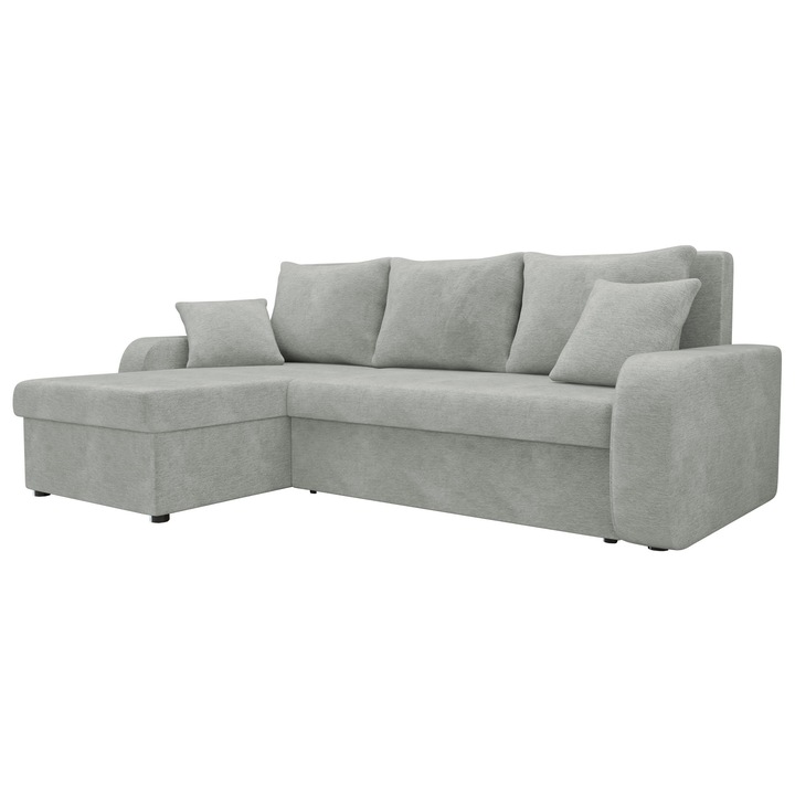 Coltar Dalmir Lux, MIRJAN 24, gri, 147x238x80 cm