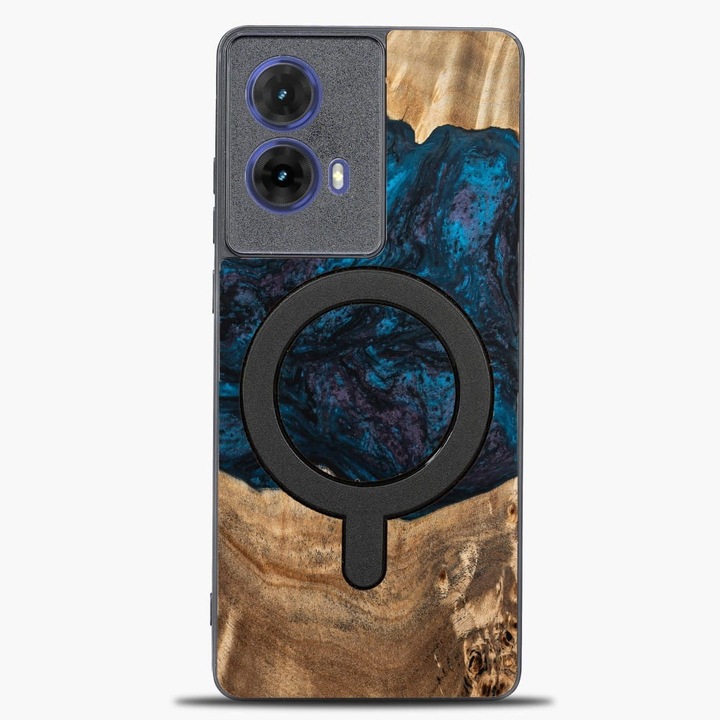 Husa, Bewood Unique - Planets pentru Motorola Moto G85 5G, Neptun Magnet