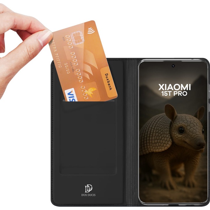 Калъф, Dux Ducis Skin Pro за Xiaomi 15T Pro, Черни