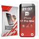 Folie de protectie Grizz Glass pentru Apple iPhone 17 Pro Max, transparenta