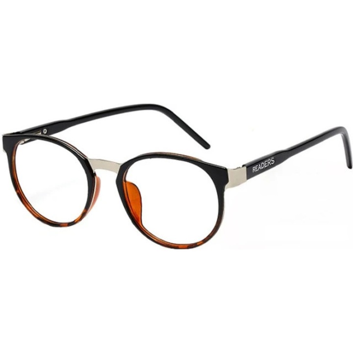 Ochelari de citire pentru prezbiopie BL185 Lumina albastra – Negri +3.00