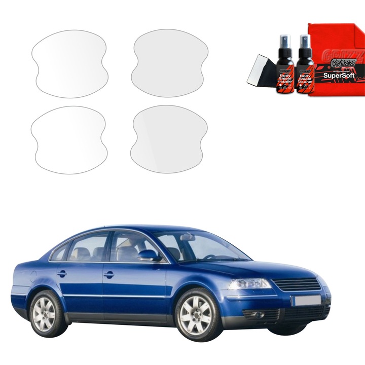 Folie de protectie PPF Transparenta BodyShield, 100% transparenta, rezistenta la ingalbenire, set complet pentru instalare