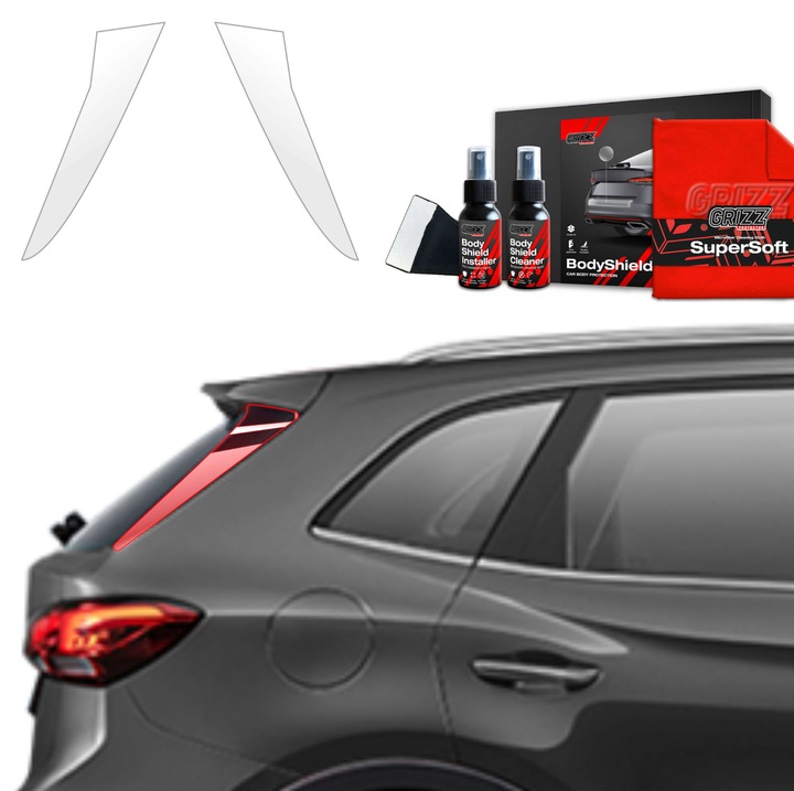 Folie de protectie pentru stalpi, Grizzprotector - Bodyshield Pentru Mg Zs Hybrid+