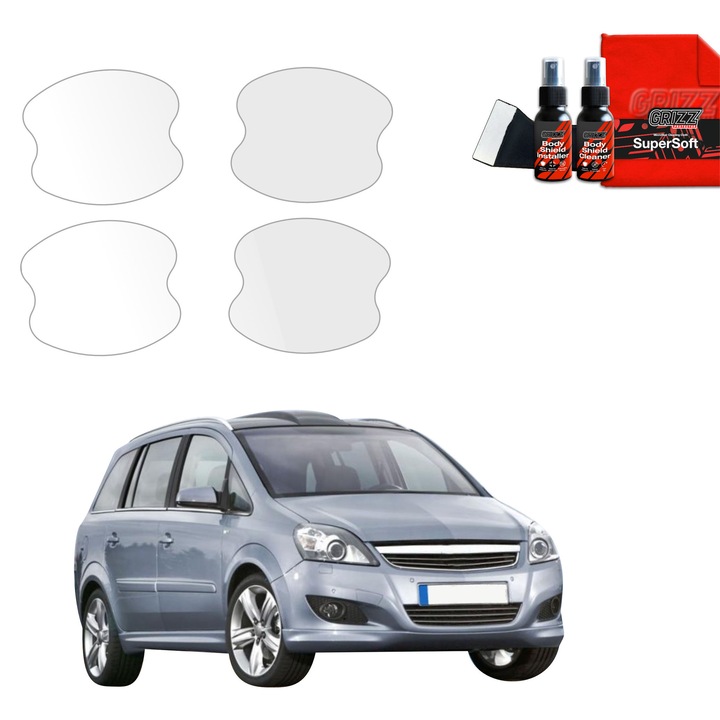 Folie de protectie PPF Transparenta BodyShield pentru caroserie, Grizz Glass, 100% transparenta, set complet de instalare