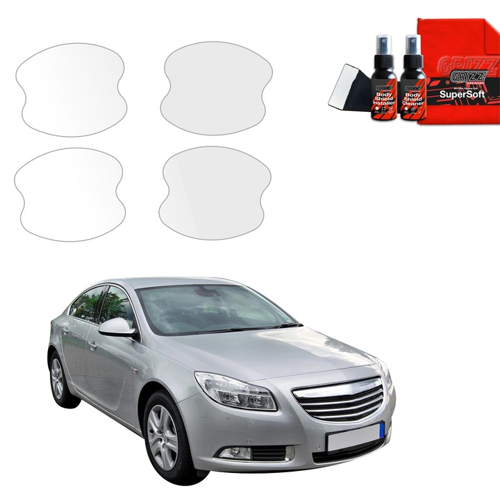 Folie de protectie PPF Transparenta BodyShield, Grizz Glass, 100% transparenta, set complet pentru instalare