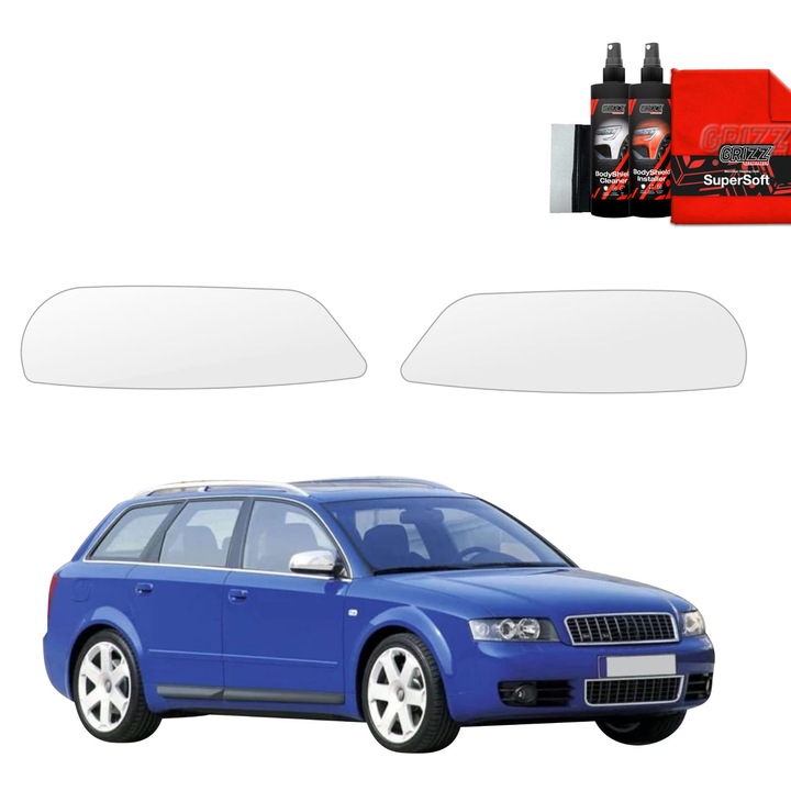 Защитно фолио за фарове, Grizzprotector - Bodyshield За Audi A4 B6 Avant