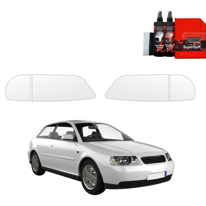 Защитно фолио за фарове, Grizzprotector - Bodyshield За Audi A3 8L Hatchback 3D