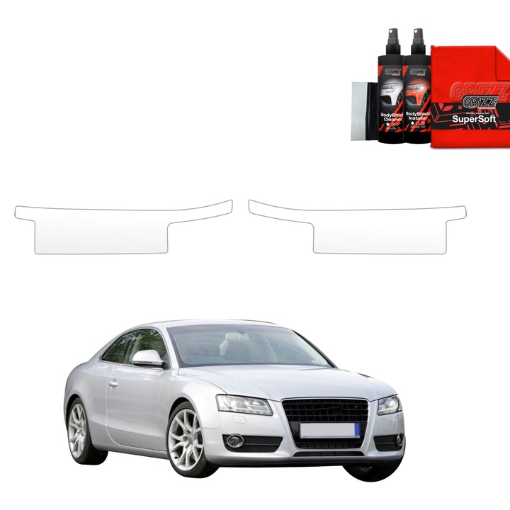 Folie de protectie pentru praguri, Grizzprotector - Bodyshield 4In1 Pentru Audi A3 8P Hatchback 5D (2008-2012)