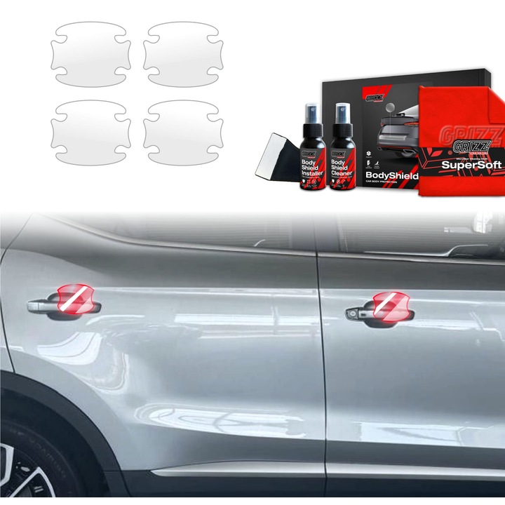 Folie de protectie sub manere, Grizzprotector - Bodyshield Pentru Mg Zs Classic