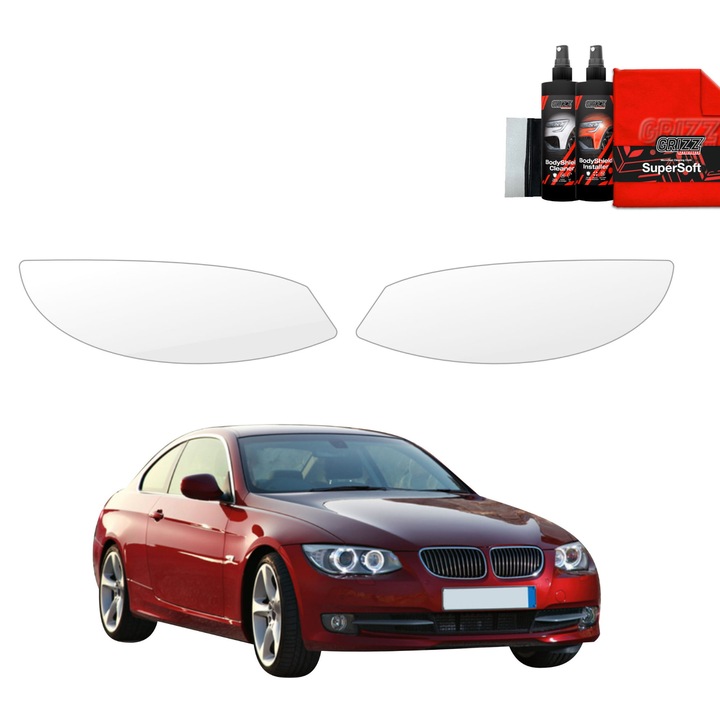 Folie de protectie pentru faruri, Grizzprotector - Bodyshield Pentru Bmw 3 E92 Coupe Lci