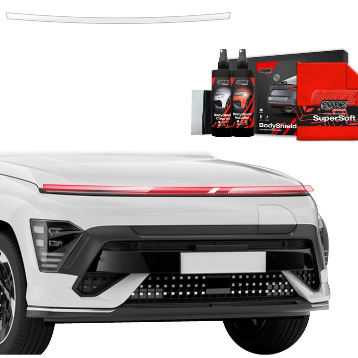Folie de protectie pentru faruri, Grizzprotector - Bodyshield Pentru Hyundai Kona N-Line