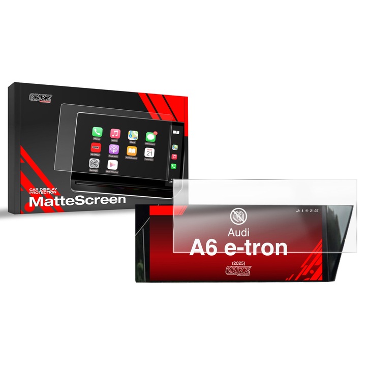 Folie de protectie mata, Grizzprotector - Cardisplay Matte Pentru Audi A6 E-Tron