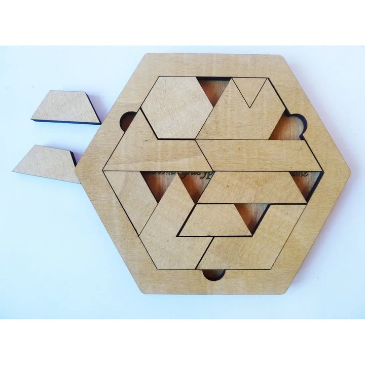 Fajáték „Hatszögletű mozaik”