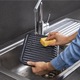 Грил преса Tefal GC-772D30 OptiGrill 2in1, 2100W, Незалепващо покритие, 9 автоматични програми, Автоматично регулиране на времето за готвене, Отваряне на 180° C, Индикатор за готовност, Сребрист