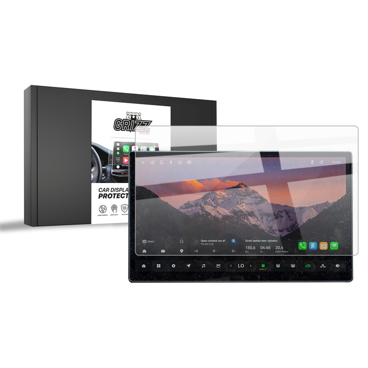Folie protectie Grizz CarDisplay Protection, transparenta, set complet, pentru Leapmotor C10 14,6" (2025)