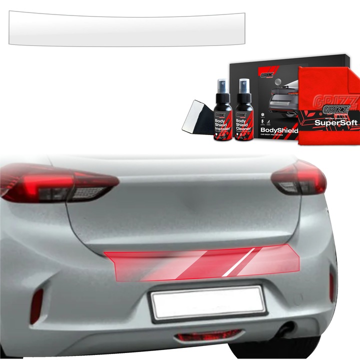 Folie de protectie PPF transparenta Grizz Glass pentru caroserie, autoregenerare, 100% transparenta, set complet, Opel Corsa (2023-2025)