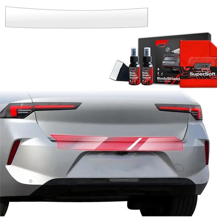 Folie de protectie PPF Transparenta BodyShield, Grizz Glass, set, 100% transparenta, pentru Opel Astra (2021-2024)