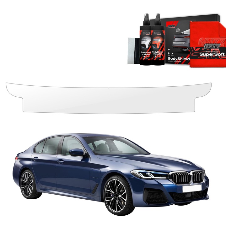 Folie de protectie PPF Transparenta BodyShield pentru BMW 5 G30 Sedan (2023-2025), set complet, 100% transparenta