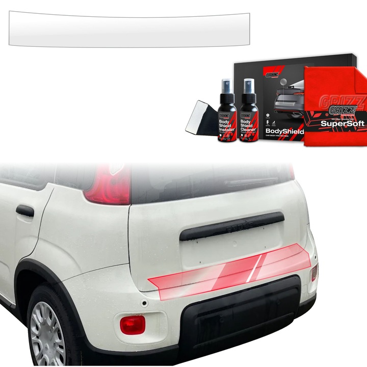 Folie de protectie PPF transparenta Grizz Glass, set, pentru caroserie, 100% transparenta