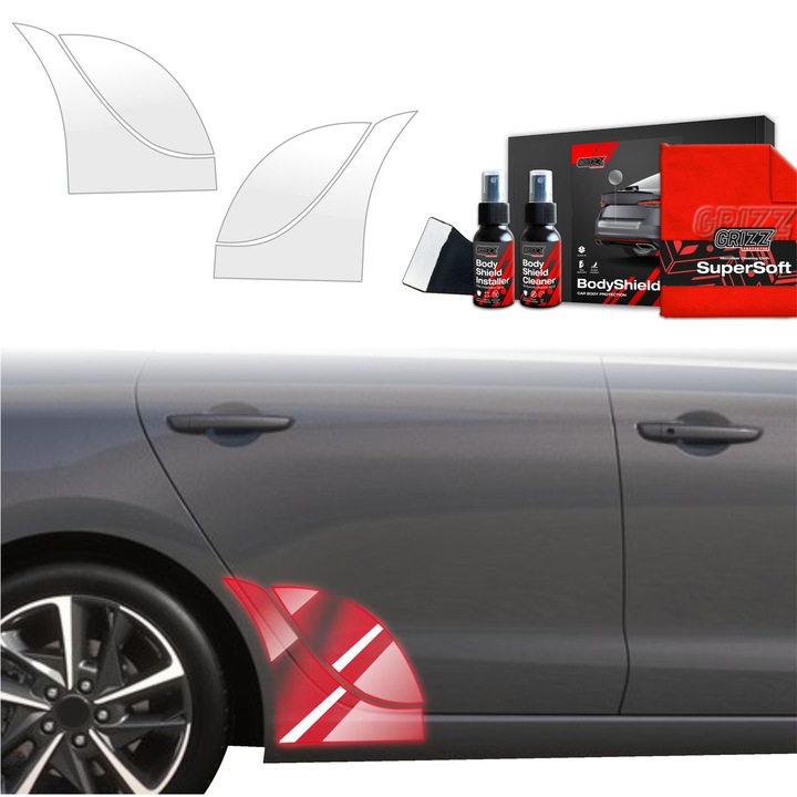 Folie de protectie PPF Transparenta BodyShield pentru Hyundai i30 Wagon (2020-2025), set complet, 100% transparenta