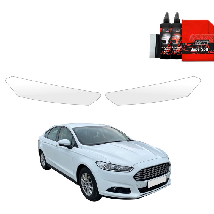 Folie de protectie PPF Transparenta Grizz Glass pentru caroserie, autoregenerare, 100% transparenta, set complet