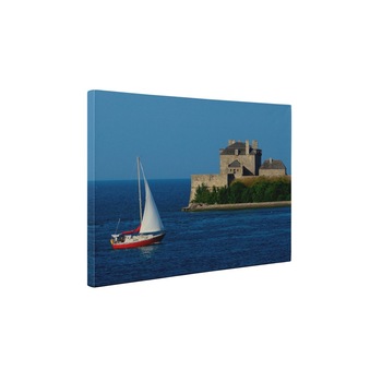 Idila la malul marii - Tablou Canvas - 80x105 cm Idila la malul marii - Tablou Canvas - 80x105 cm