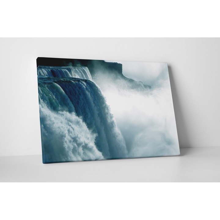 Cascada uriasa - Tablou Canvas - 95x125 cm