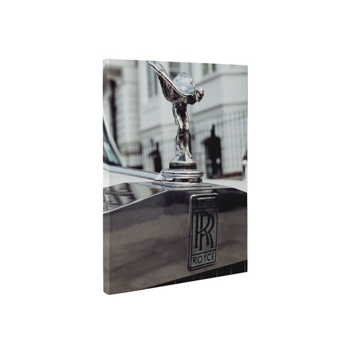 Sigla Rolls Royce - Tablou Canvas - 50x65 cm