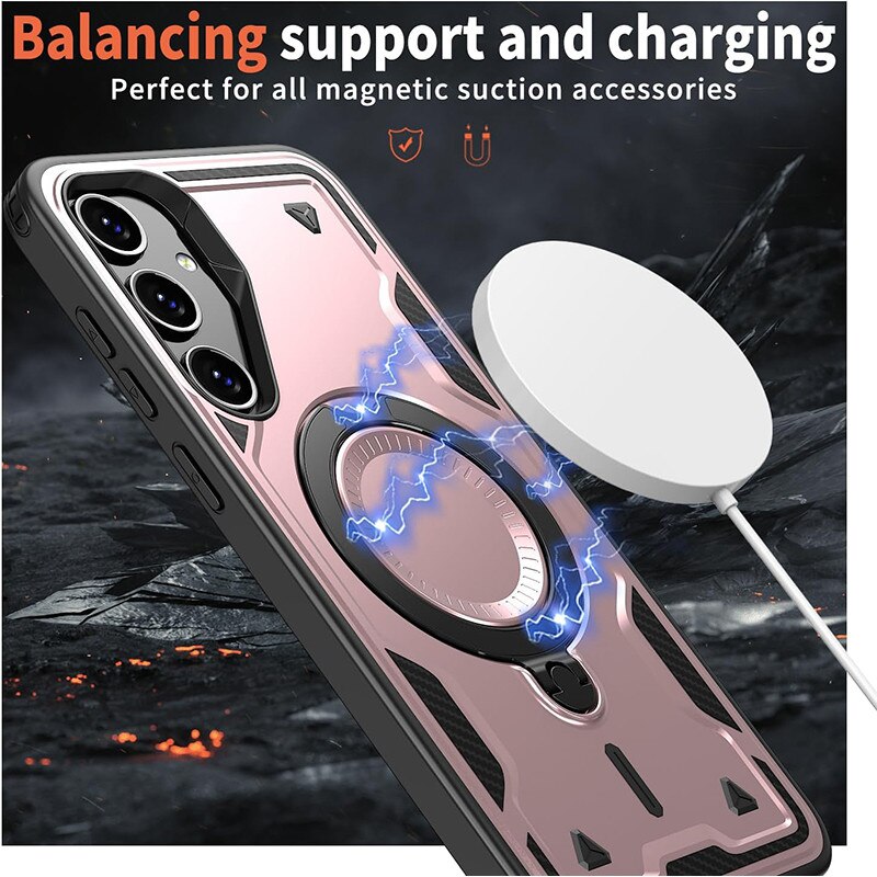 Husa de protectie, Samsung Galaxy A17, Roz