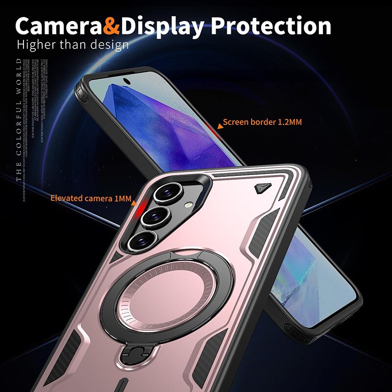 Husa de protectie, Samsung Galaxy A17, Roz