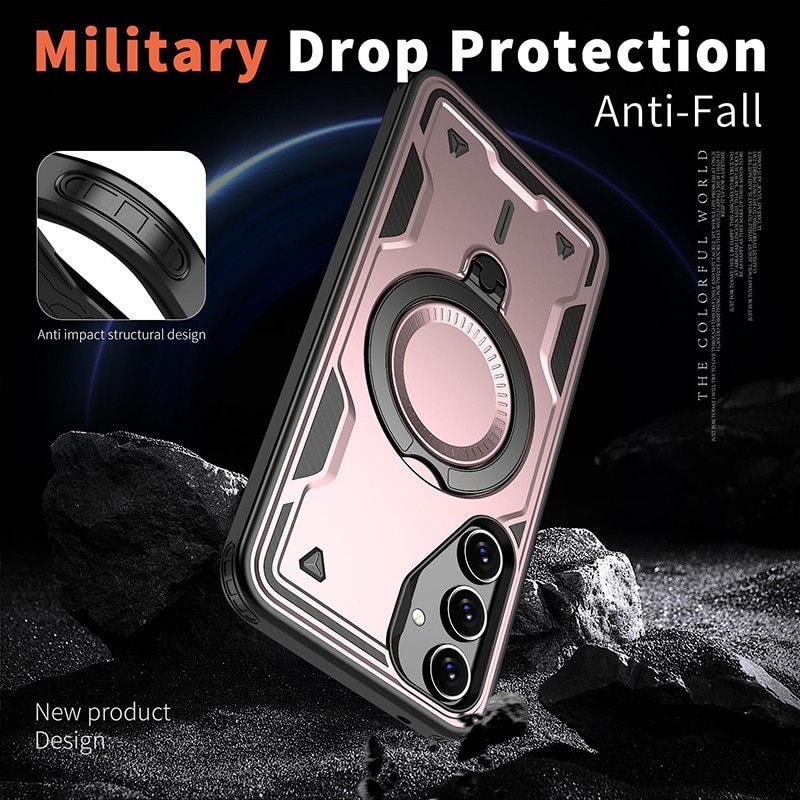 Husa de protectie, Samsung Galaxy A17, Roz