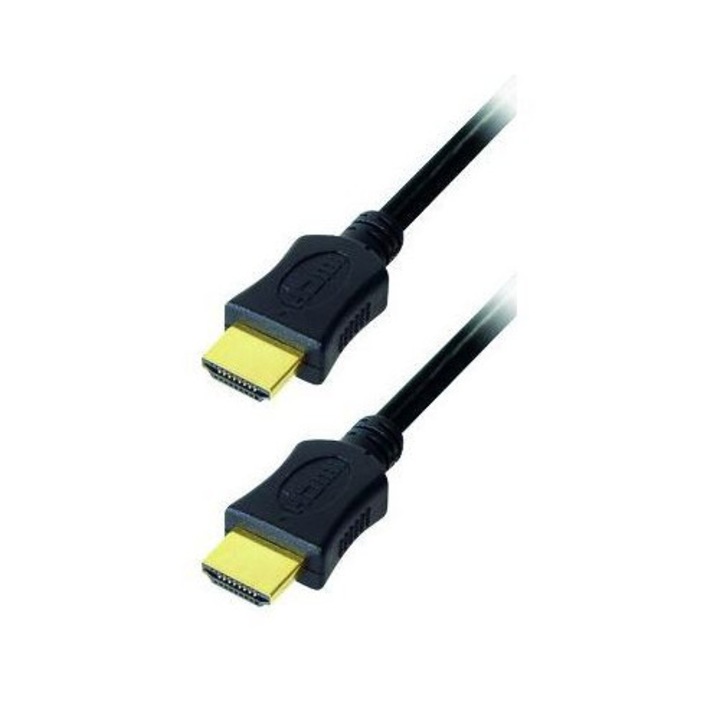 Cablu HDMI profesional e-SWC Supreme®, 4K, Ethernet, HDMI-A-tata / HDMI-A-tata, HSWE 1.4, cablu 1.5 m, negru