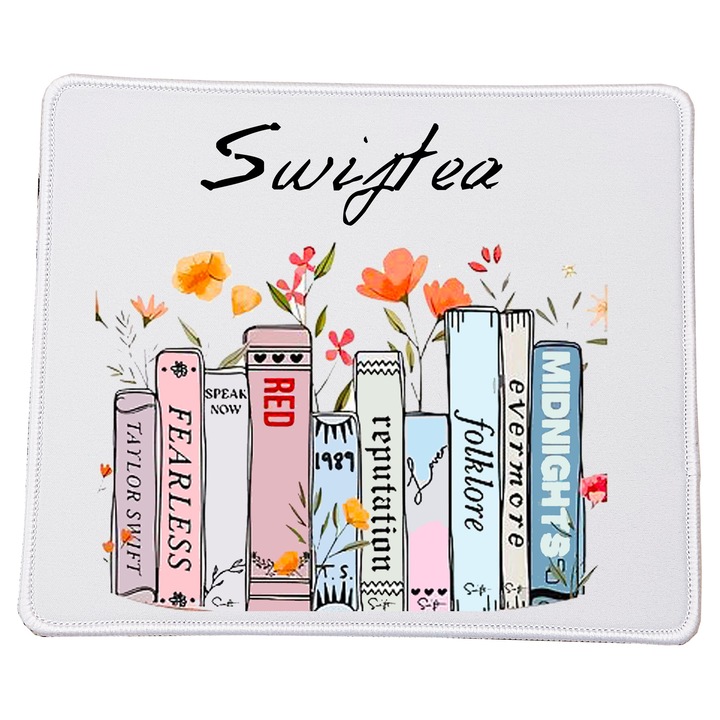 Mousepad rectangular 23x20cm, Taylor Swift No.9, suprafata de calitate, baza antiderapanta