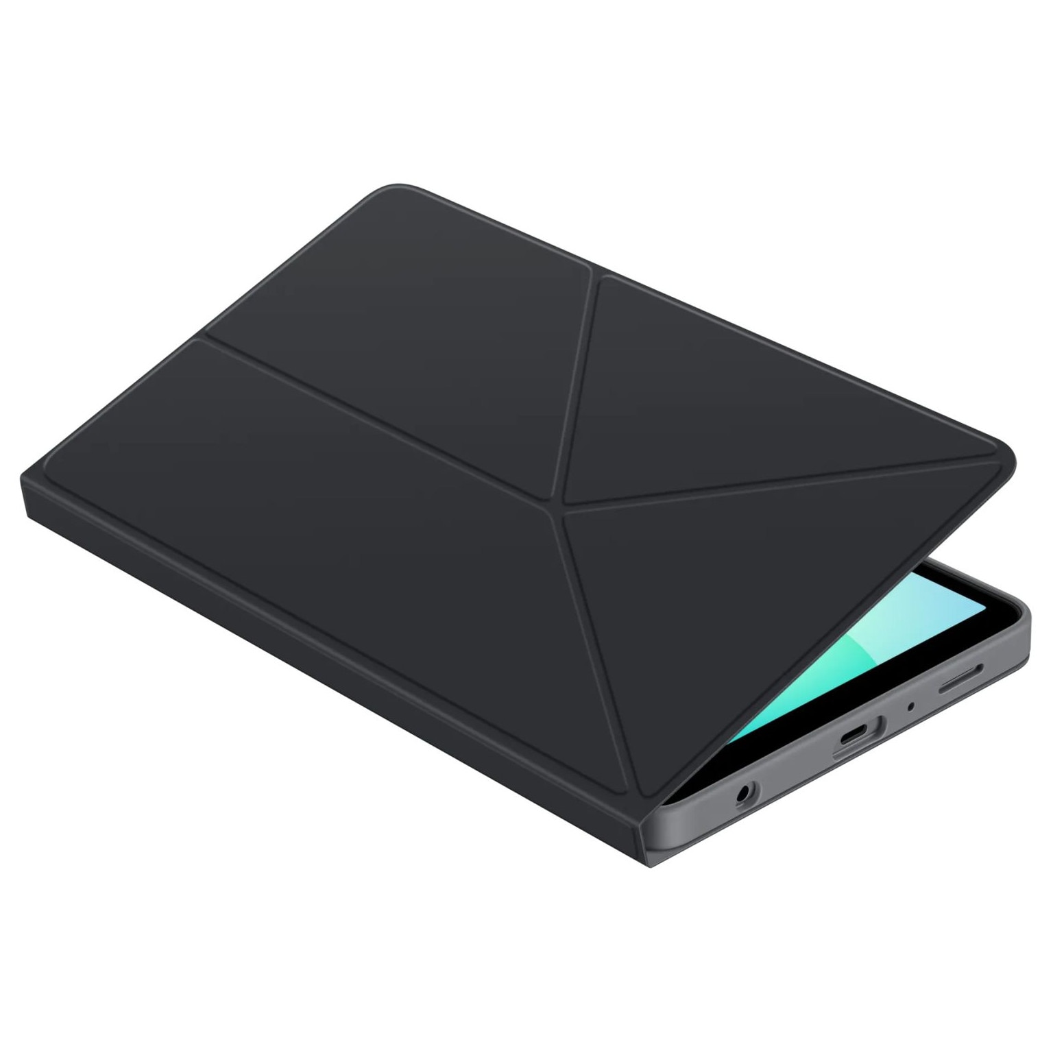 Husa tableta Samsung Galaxy Tab A11, neagra, material plastic