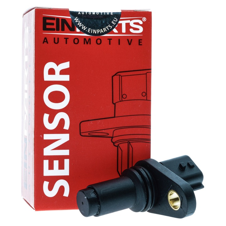 Senzor de pozitie arbore cotit CKP EinParts Automotive pentru Renault, Nissan, 3 porturi, oval, set