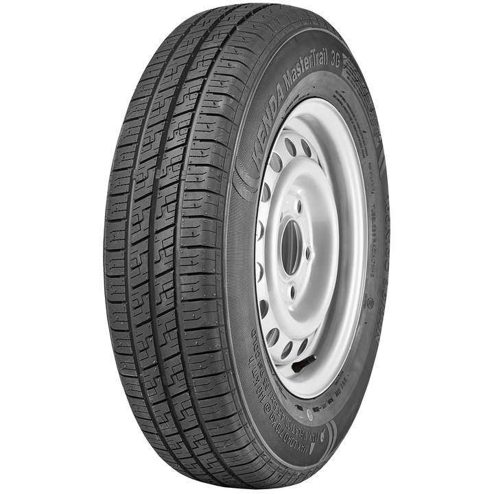 Janta auto KENDA KR101 175R14C, capacitate maxima 775 kg, viteza maxima 140 km/h, presiune maxima 4,5 bar, 5.5Jx14, 5/67/112 ET30, argintie