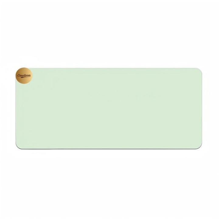 Mousepad mare, Omelivon, 80x40cm, impermeabil, verde