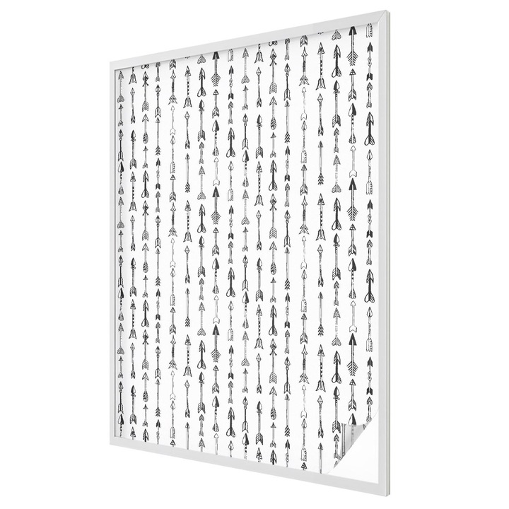 Autocolant Pentru Geam si Folie Decorativa Autoadeziva, Tulup, Fotografii interioare dinamice in stil boho, Intimitate pentru Geamuri si Ferestre, 100x146 cm, Ideal Pentru Decor Interior, 010450850080000011634