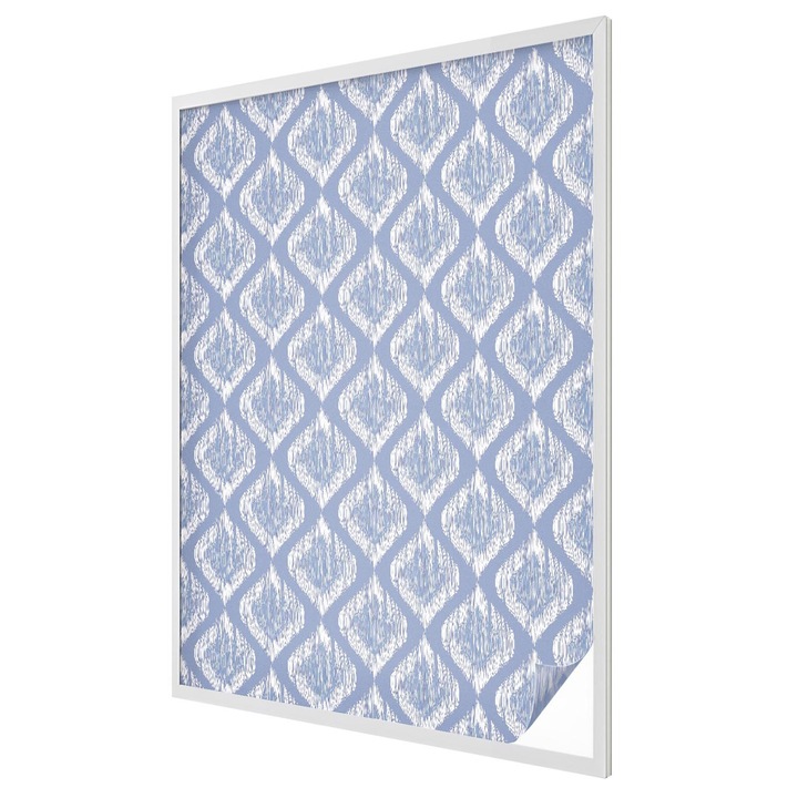 Autocolant Folie Autoadeziva Decorativa, Tulup, Un model geometric cu o nota proaspata, Geam Vitraliu, 100x146 cm, Ideal Pentru Decor Interior, 010450850080000033400
