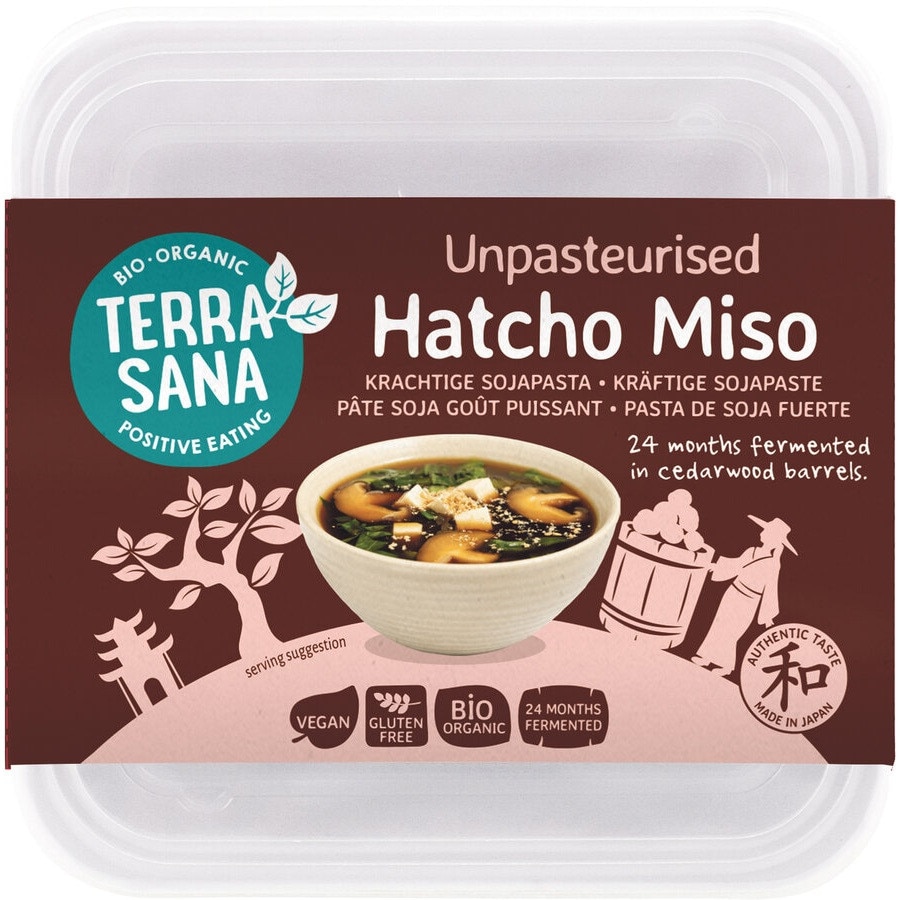 Hatcho Miso Bio Nepasteurizat Terra Sana 300 g - eMAG.ro