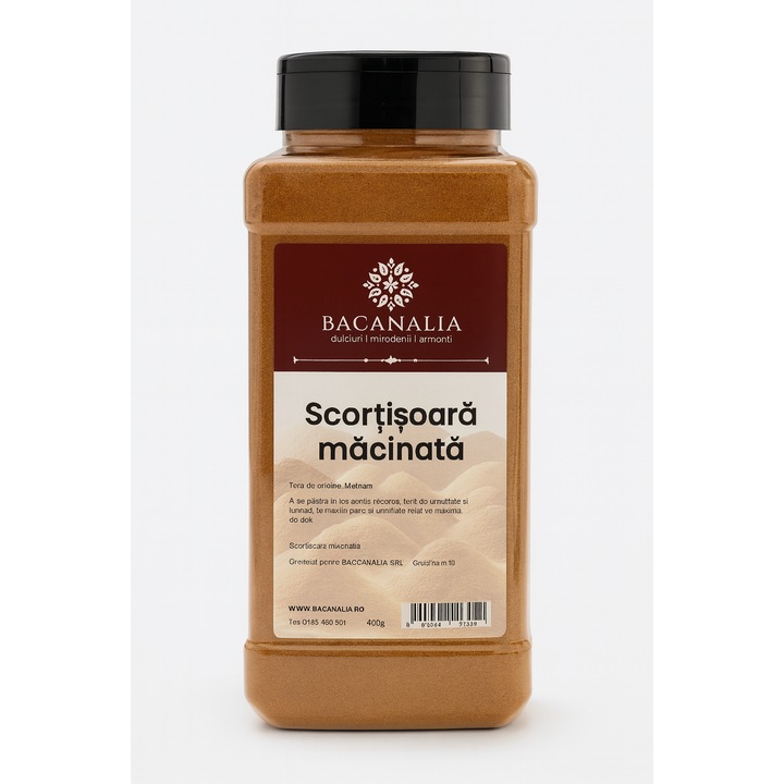 Scortisoara Macinata Bacanalia 400g – Calitate Premium, Aroma Intensa