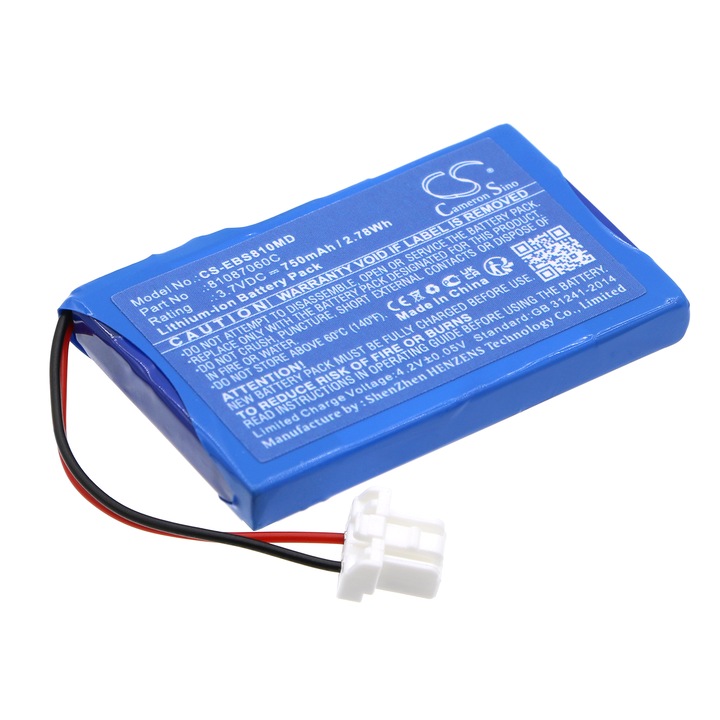 Baterie TECHTEK CS-EBS810MD Li-ion 750mAh