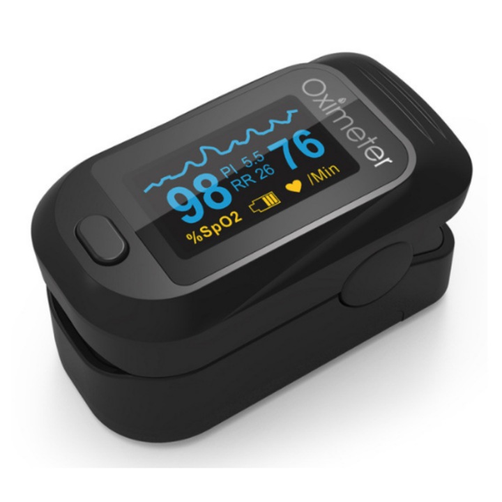 Пулсов оксиметър, преносим, TFT дисплей, 50g