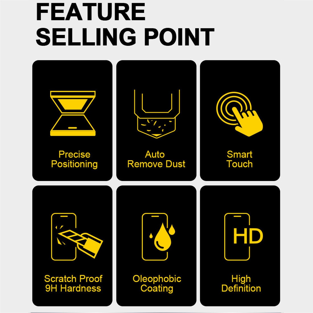 Folie protectie pentru iPhone 17 Pro, DEISNGB, sticla temperata, tehnologie automata de eliminare a prafului, advanced touch sensitivity, acoperire oleofoba, anti-amprente