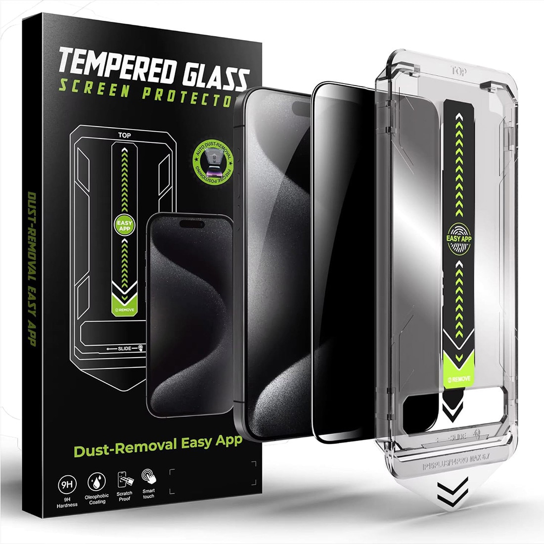 Folie protectie pentru iPhone 17 Pro, DEISNGB, sticla temperata, tehnologie automata de eliminare a prafului, advanced touch sensitivity, acoperire oleofoba, anti-amprente