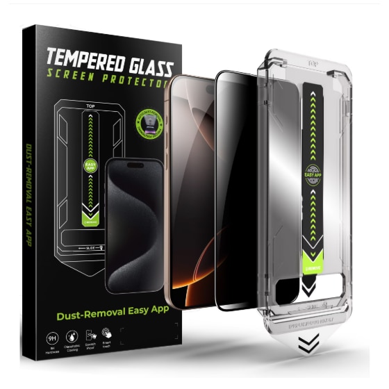 Folie protectie pentru iPhone 17 Pro, DEISNGB, sticla temperata, tehnologie automata de eliminare a prafului, advanced touch sensitivity, acoperire oleofoba, anti-amprente