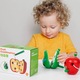Joc de indemanare Fructe din lemn de Snuruit, Fruit Combination, Mar si Para, + 3 ani