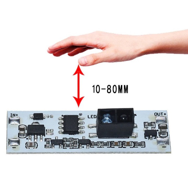 Intrerupator / variator TOUCH LESS fara atingere 5V-24V 5A
