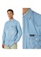 Férfi ing, Wrangler, Heritage, regular fit, kék, pamut, S INTL